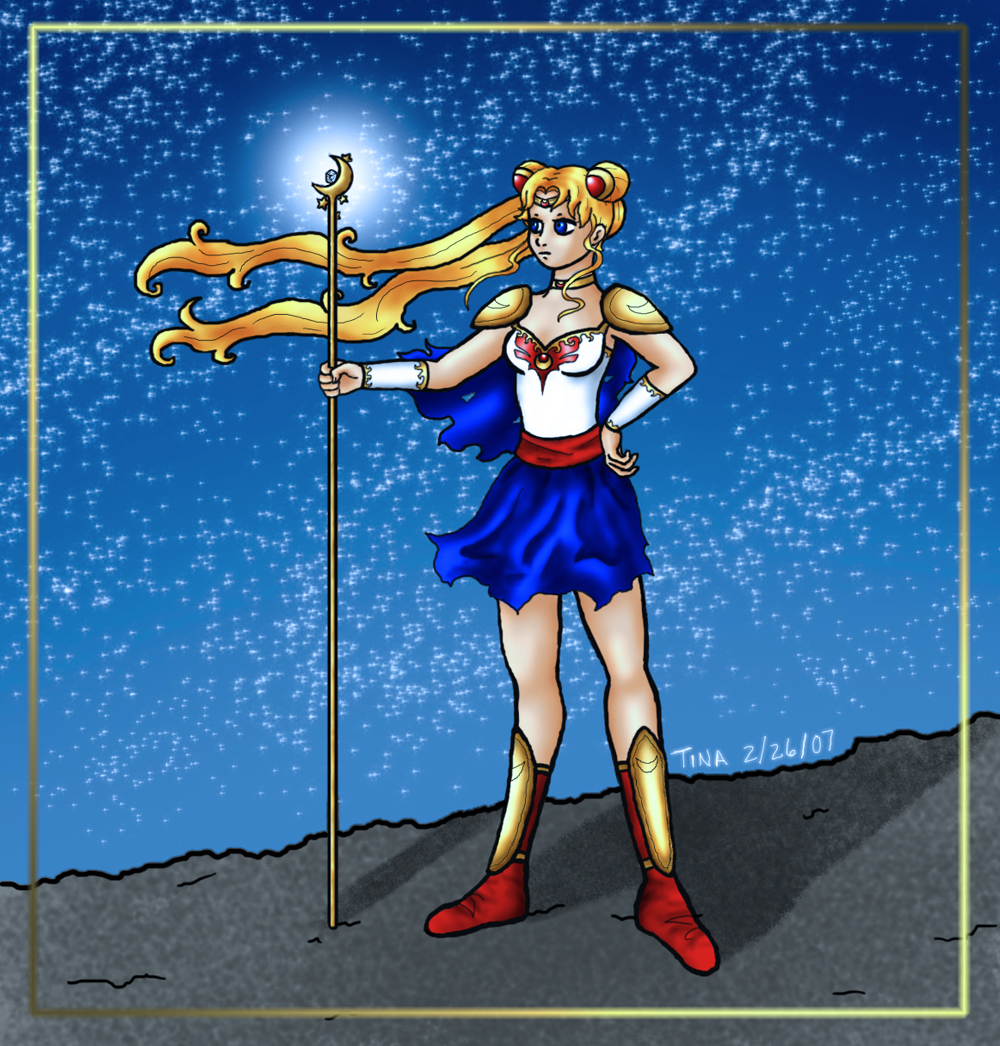 Medieval Sailor Moon by Randycat