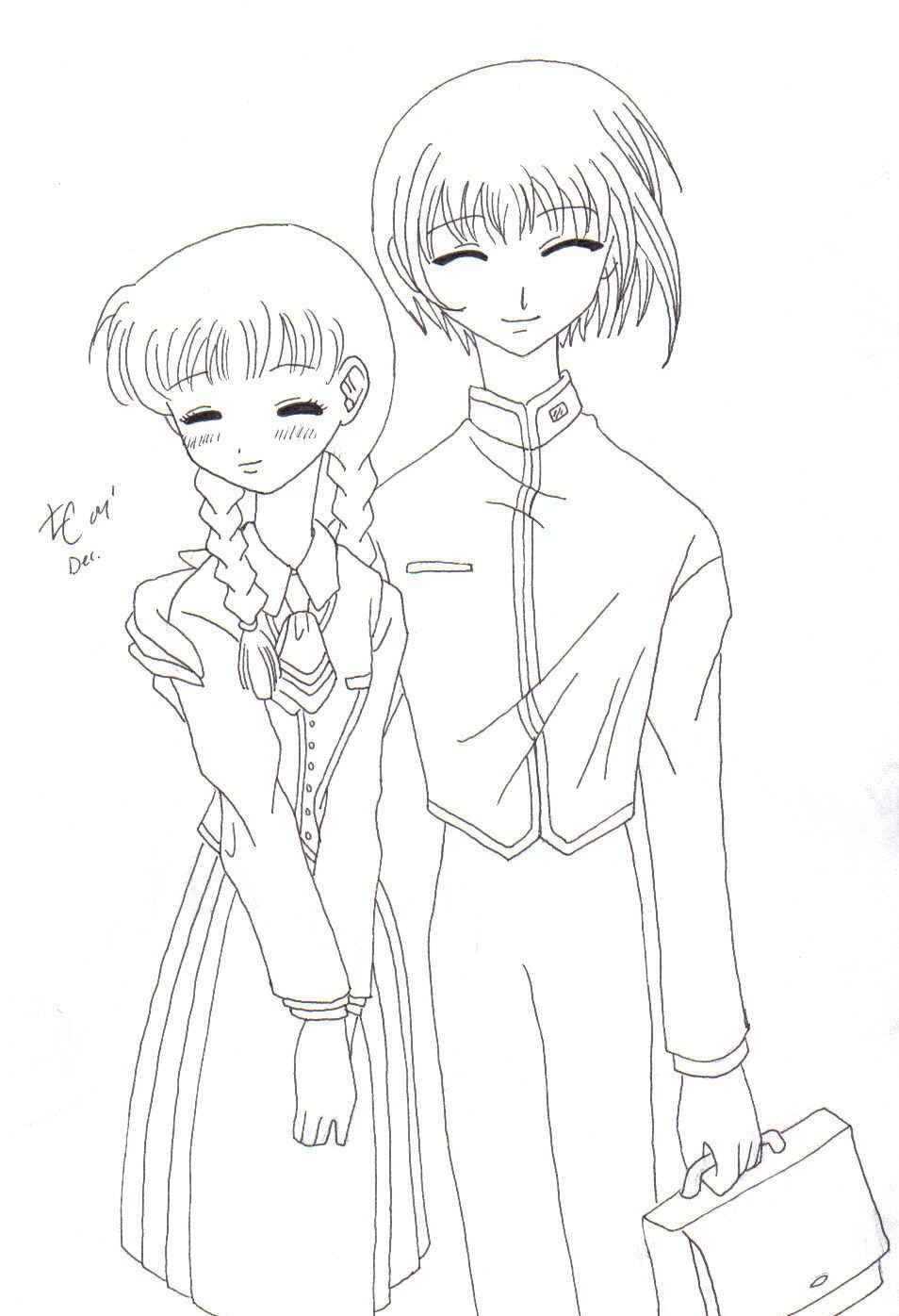 Tohru and Yuki by RathRoibenRye