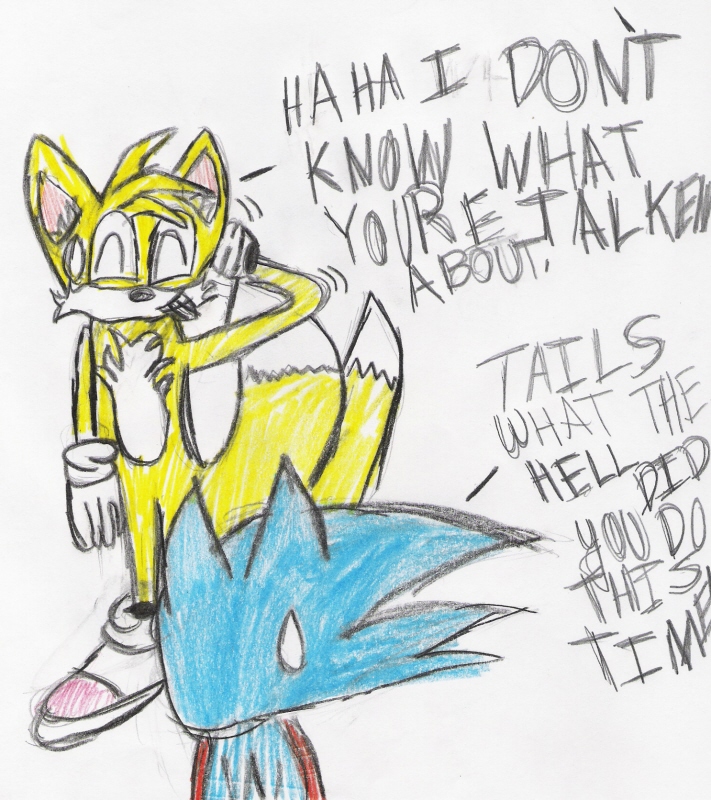 tails gots some splannen to do!!! by Raven02
