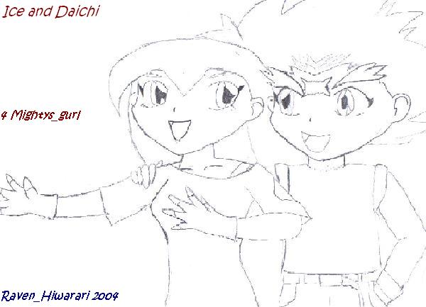 Ice and Daichi 4 Mightys_gurl by Raven_Hiwatari