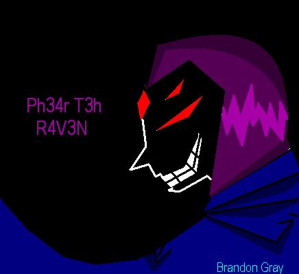 "Johnny the Homicidal maniac style Raven by Raven_x