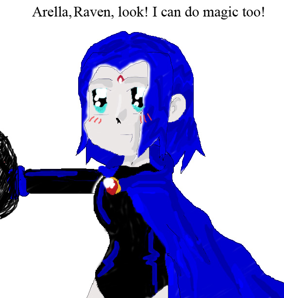 Raven, Arella, look! by Ravens_bad_side