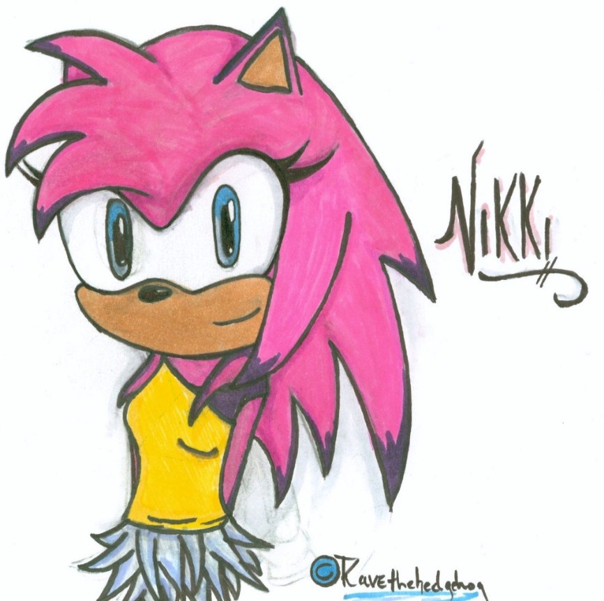 Request: Nikki The Hedgehog by RavetheHedgehog