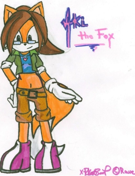 Request: Aki the Fox by RavetheHedgehog