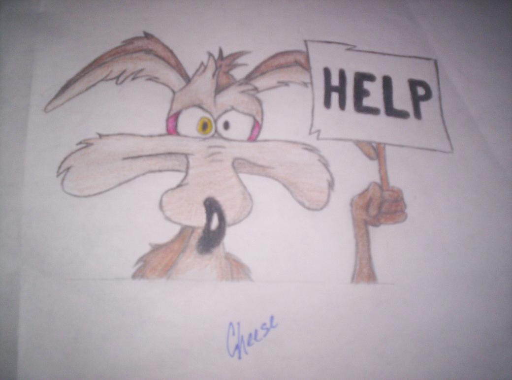 Wile E Coyote by RawkinThePlaid