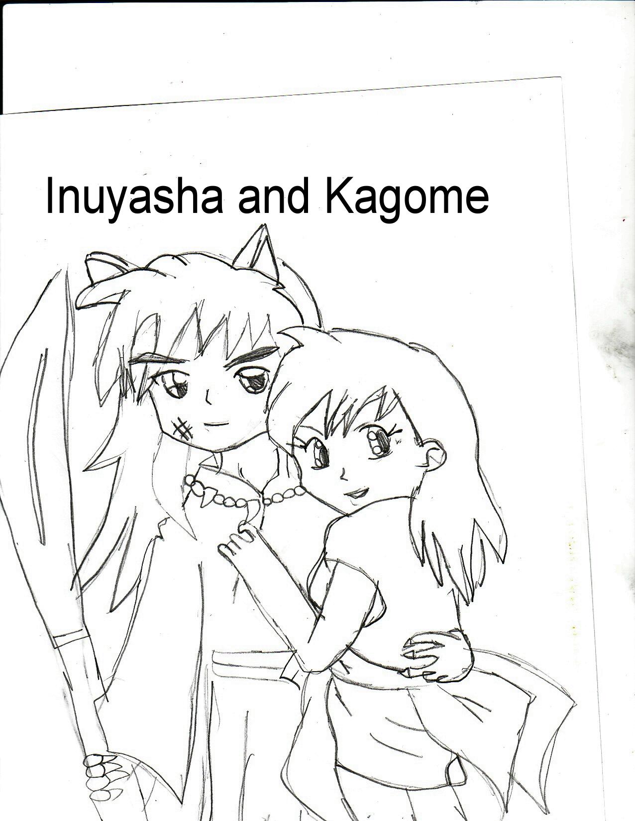 Inuyasha and Kagome by Raylover345678