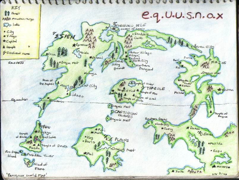 Equusnox Map by Rayne