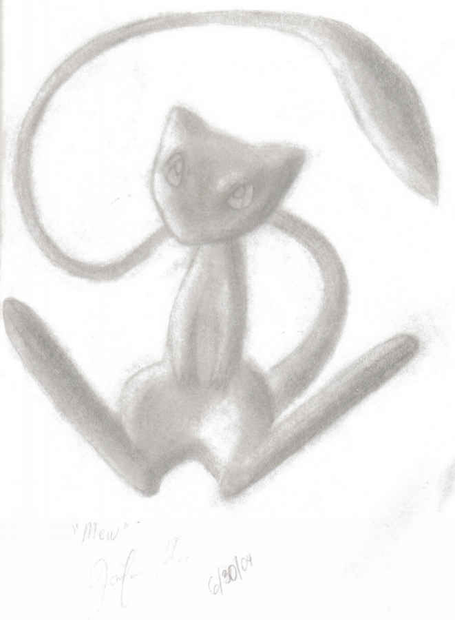 Mew by Rayquaza