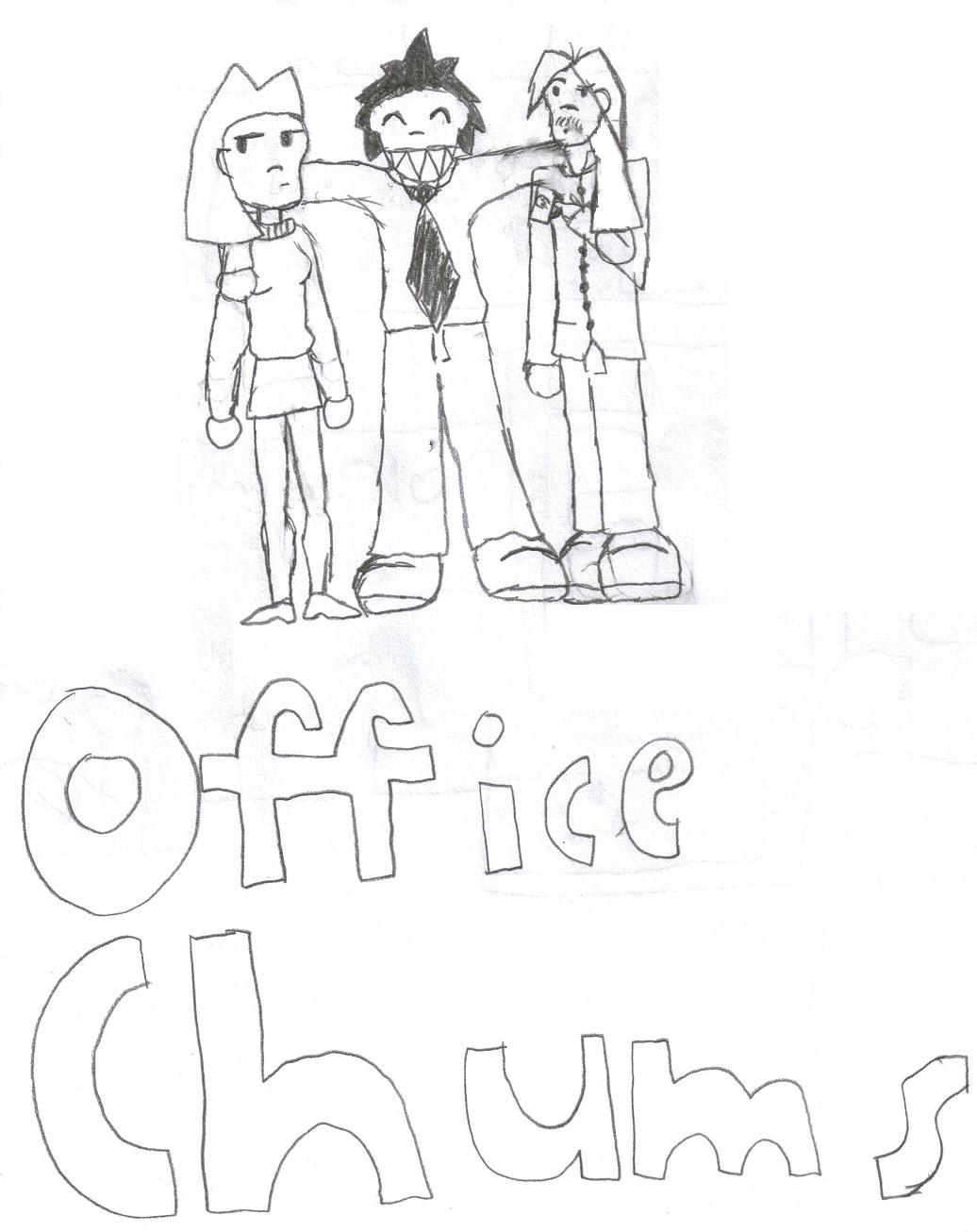Office Chums - Cover by Raz