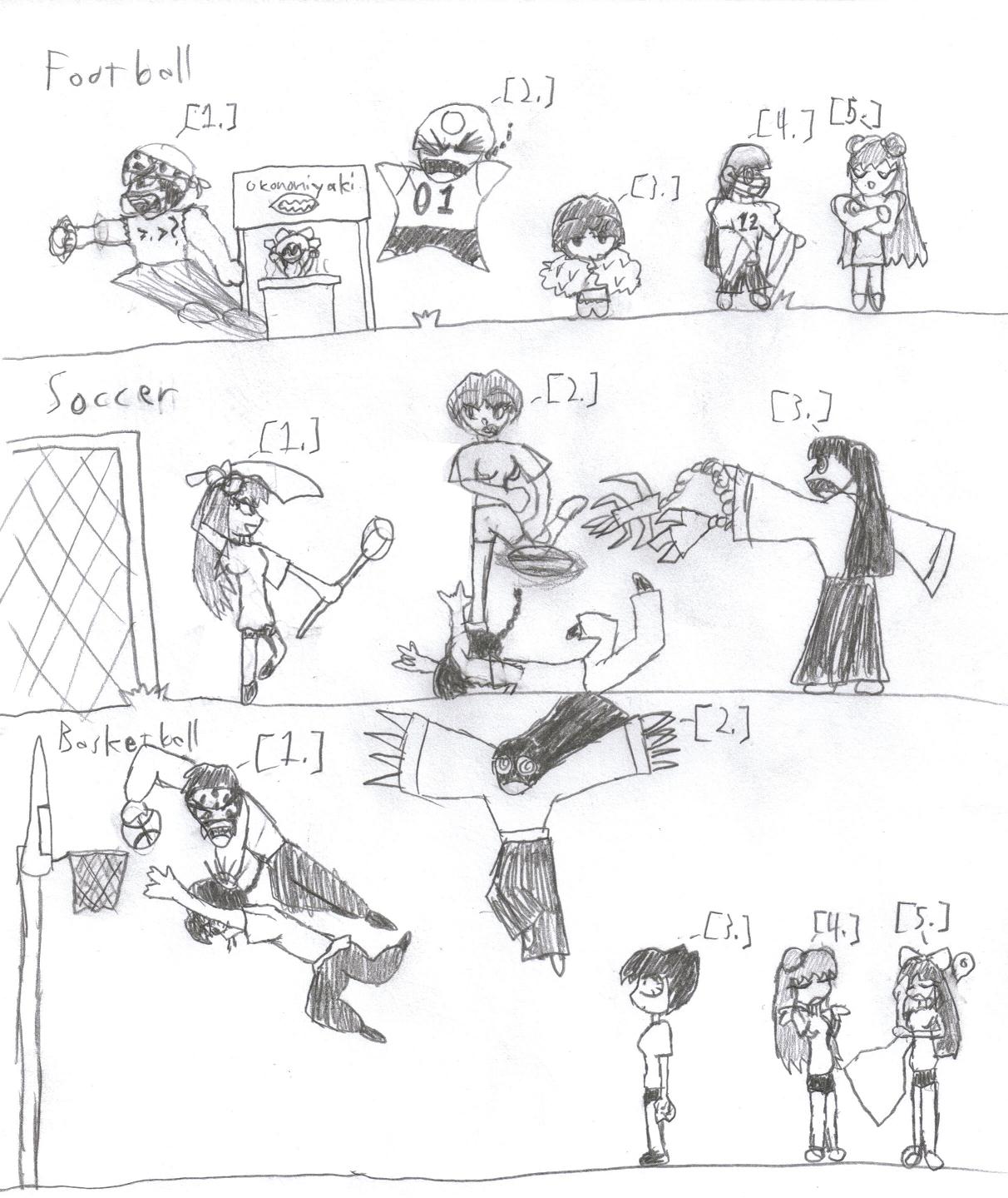 Why team Ranma doesn't play sports by Raz