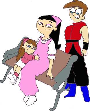 Timmy and Trixie's Family by Rdzreborn2k5