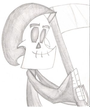 Grim Sketch by Reapergirl99