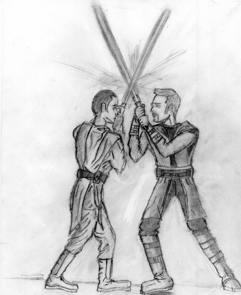 Jedi Sith Duel by Reaver