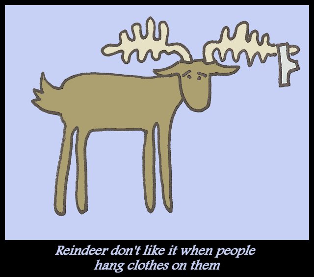 Reindeer Wisdom by Rebus