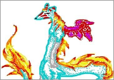 Doodle Dragon by RedPaint
