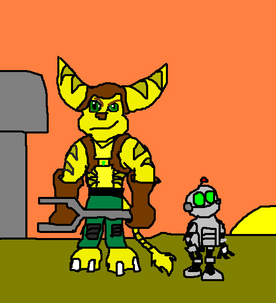 Ratchet and Clank by RedSlashwolf