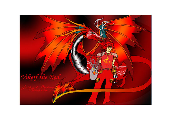 Vikeif the Red by RedTyger