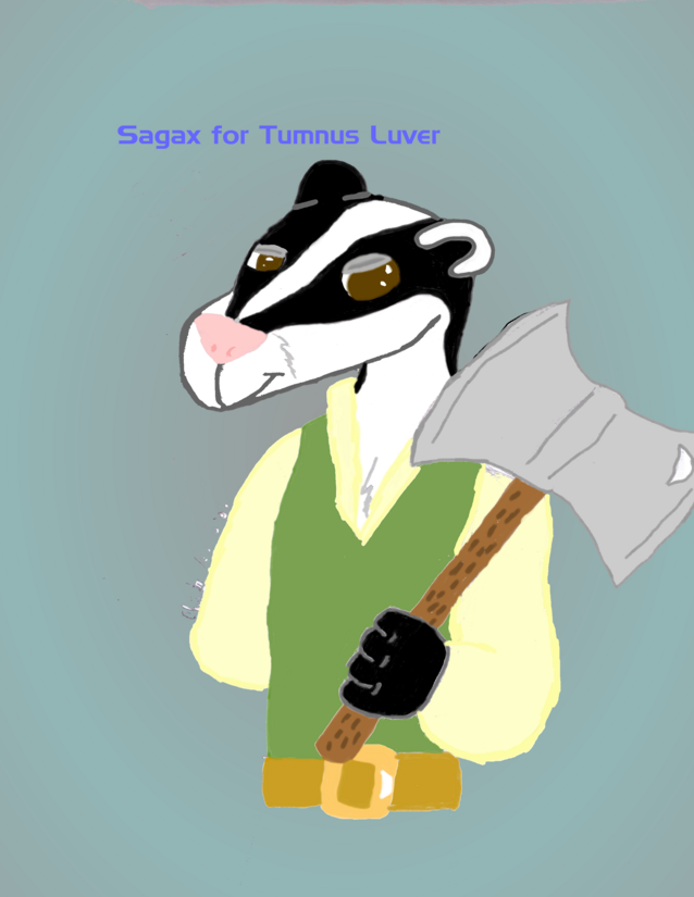 Sagax for Tumnus_Luver by Redwall_Artist