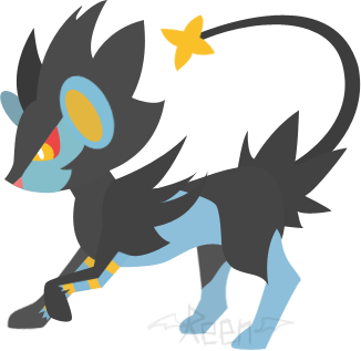 Vector Luxray by Reen