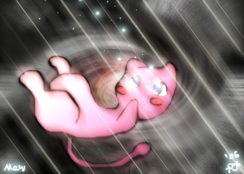 Mew in space by Reepicheep-chan