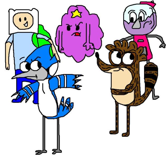 Regular Show/Adventure Time Mix by RegularShowCNFangirl
