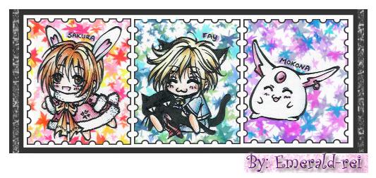 Tsubasa Stamps Collection by Rei-chan