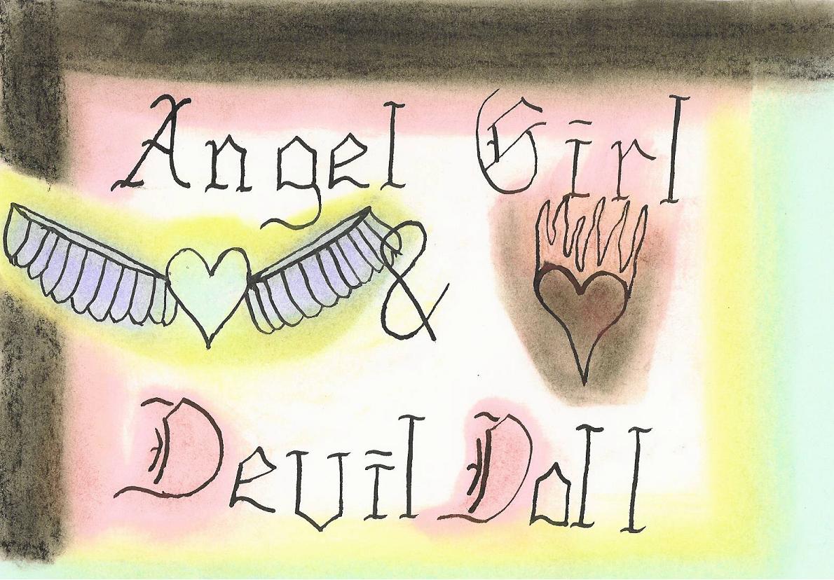 Angel Girl(Candy) and Devil Doll by Rei_Anul_Sama