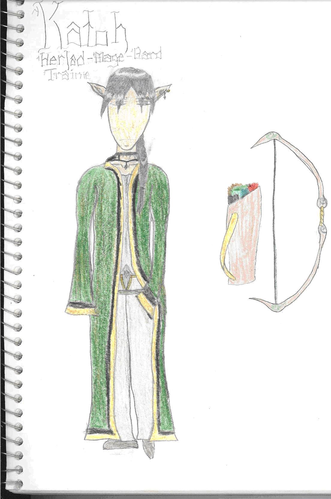 Character Design - Katoh by Rei_Anul_Sama
