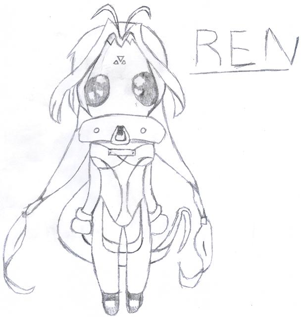 Ren(chibi) by RenRenGusaRenShia