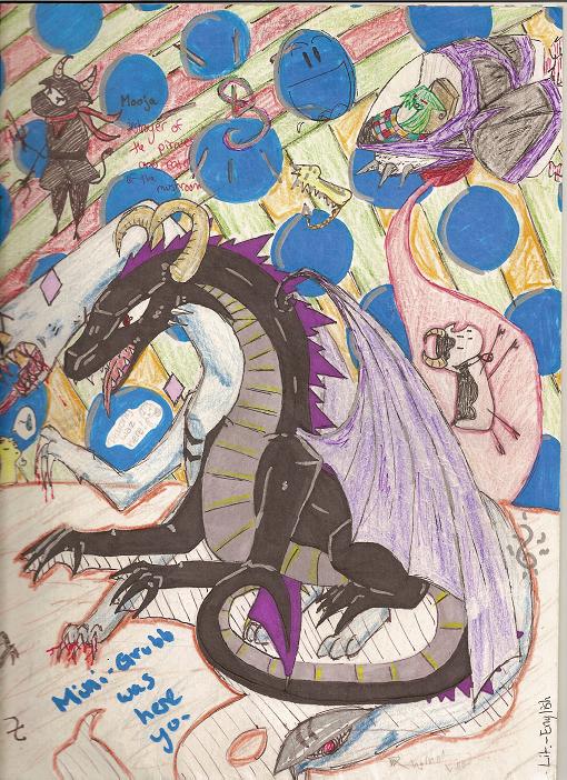 Dark the dragon by Renishinio