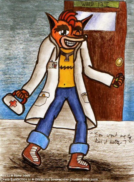 Crash ~ Help me, Doctor Bandicoot! by Rexy