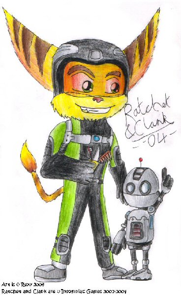 Ratchet and Clank... and some Swiss Army Knife by Rexy
