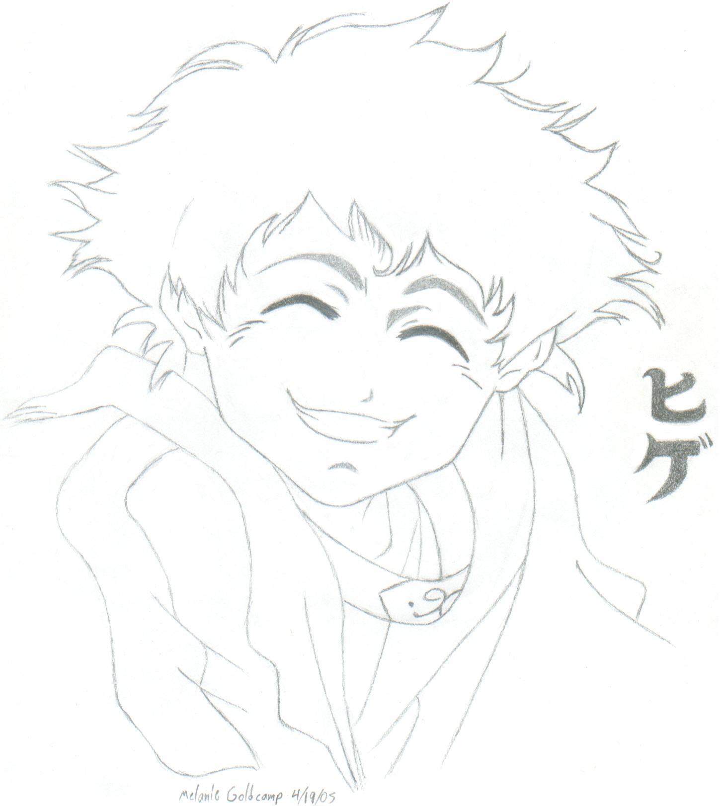 manga Hige's cute grin by Rhenao