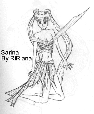 Sarina in Rags by RiRiana