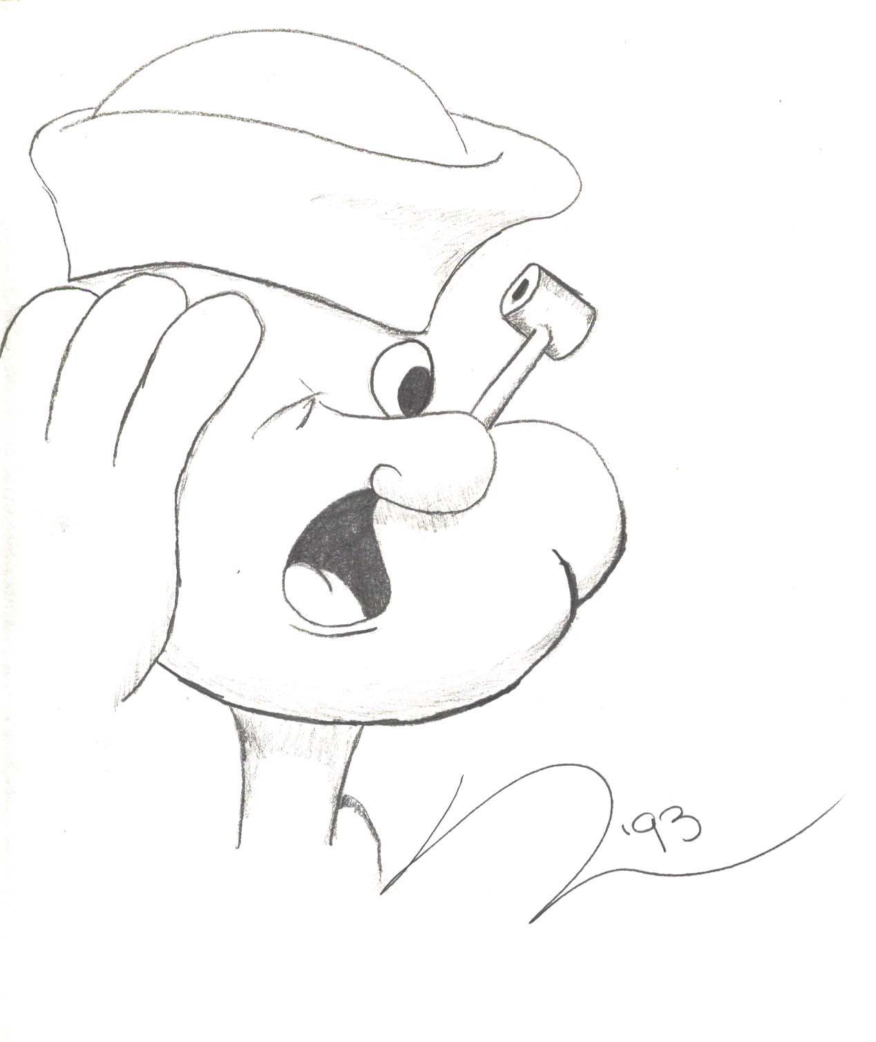 Popeye by RickyDragonLV