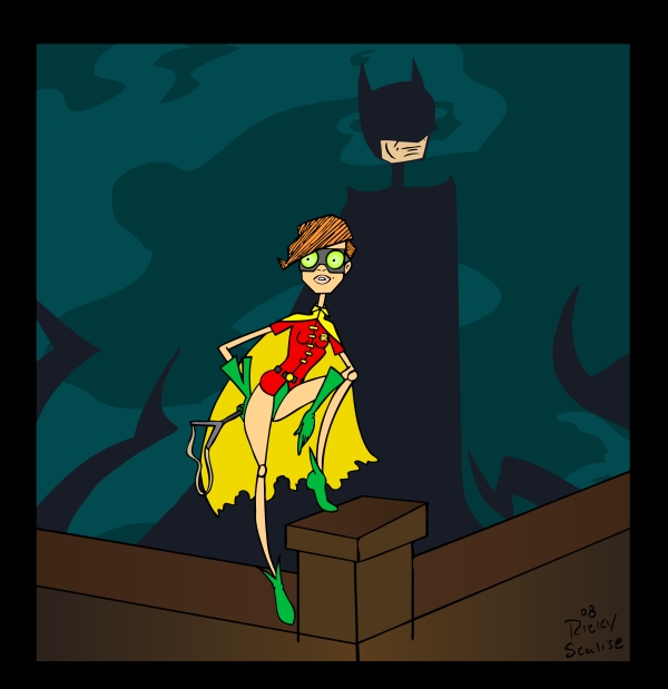 Batman and Robin by RickytheRockstar