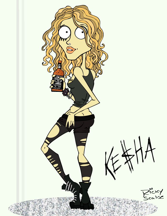 Ke$ha by RickytheRockstar