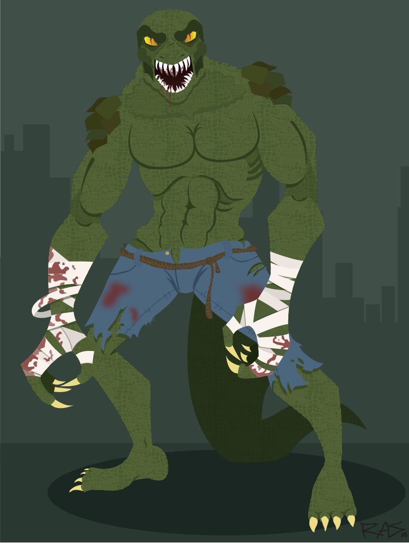 Gotham's Rogues: Killer Croc by RickytheRockstar