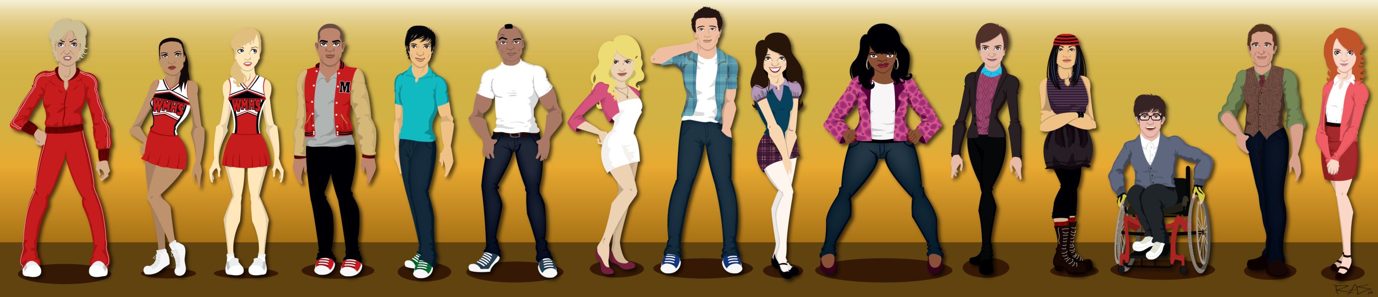 Glee Cast by RickytheRockstar