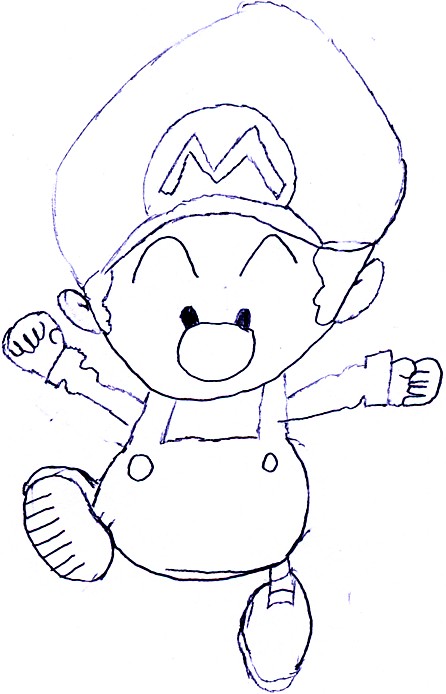 Baby Mario by Ridley