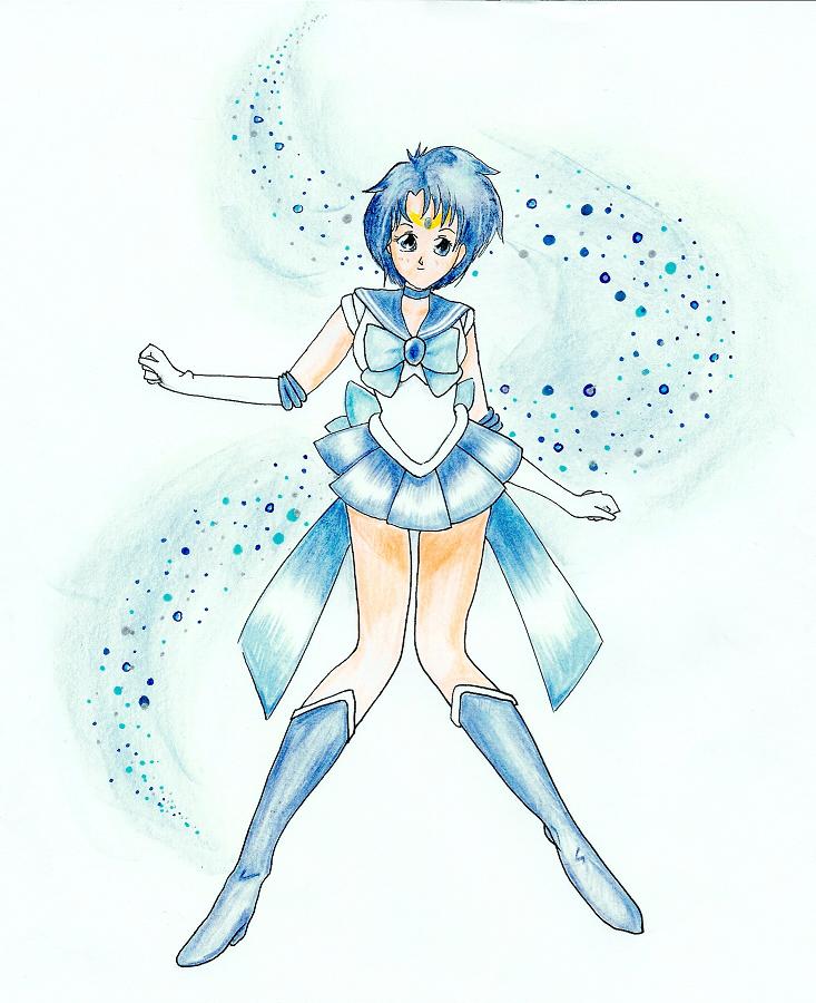 Sailor Mercury by Rikaz