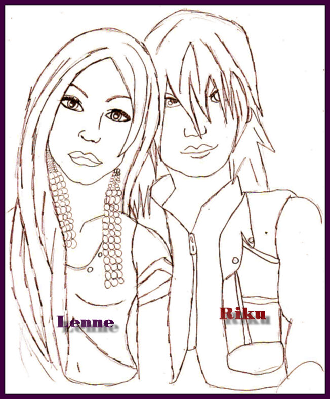 Lenne & Riku (Rilenneku) by Rikku_Leonheart