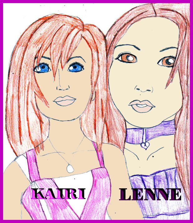 KAIRI AND LENNE by Rikku_Leonheart