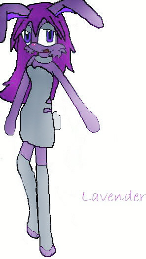 Lavender-My friend`s OC by Rikku_Mogonei