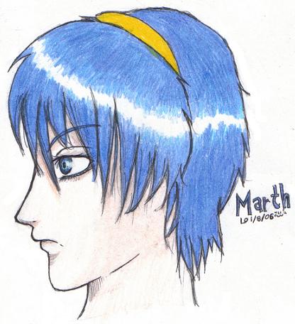 A Marth Profile by RikuLovesArmand