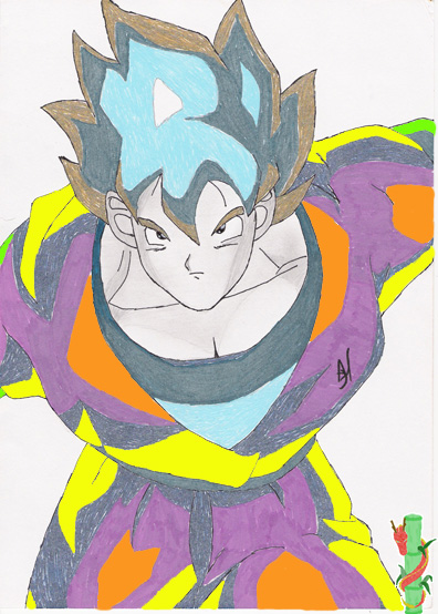 Tecnacolor Goku by Rikuchan