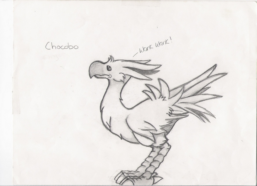 Chocobo =3 by Rikus_Bride