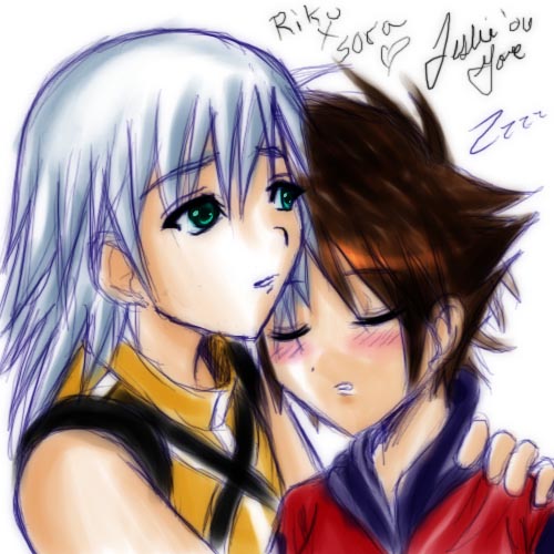 Sleepy - RikuxSora by Rikusgurl