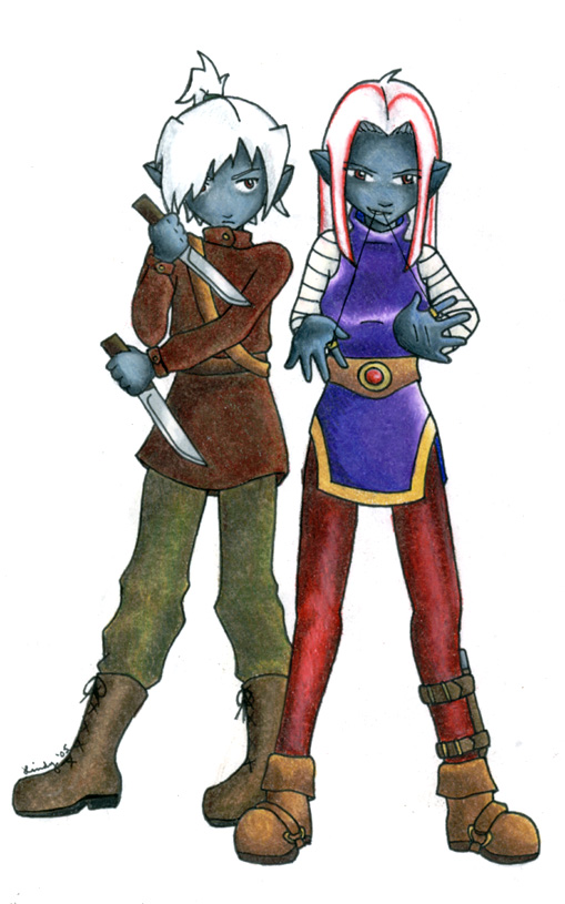 Shy and Trick - Assassins for Hire by Rindi_chan