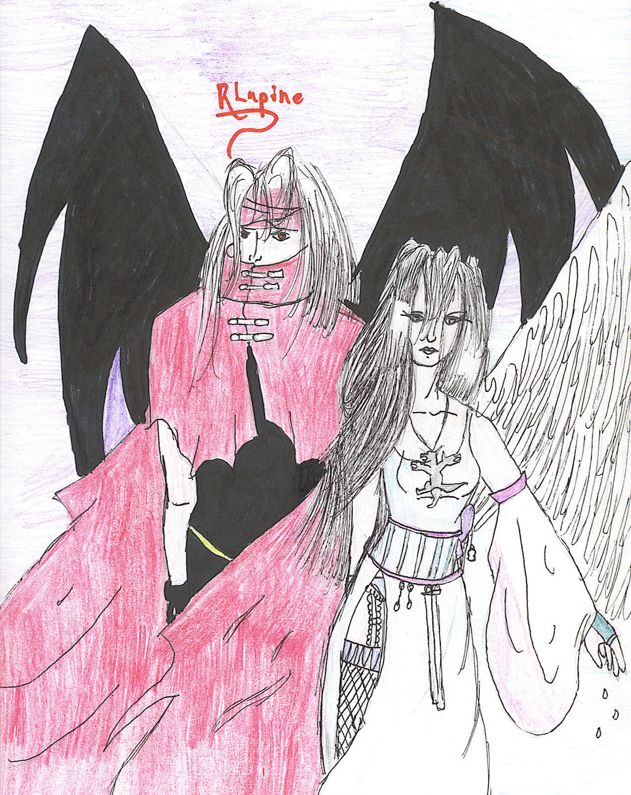 The Demon and the Angel by RingLupine